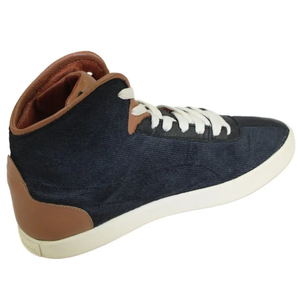 Alexander McQueen x PUMA Medius Mid-Top Trainers Moonless Night Black Size 6.5